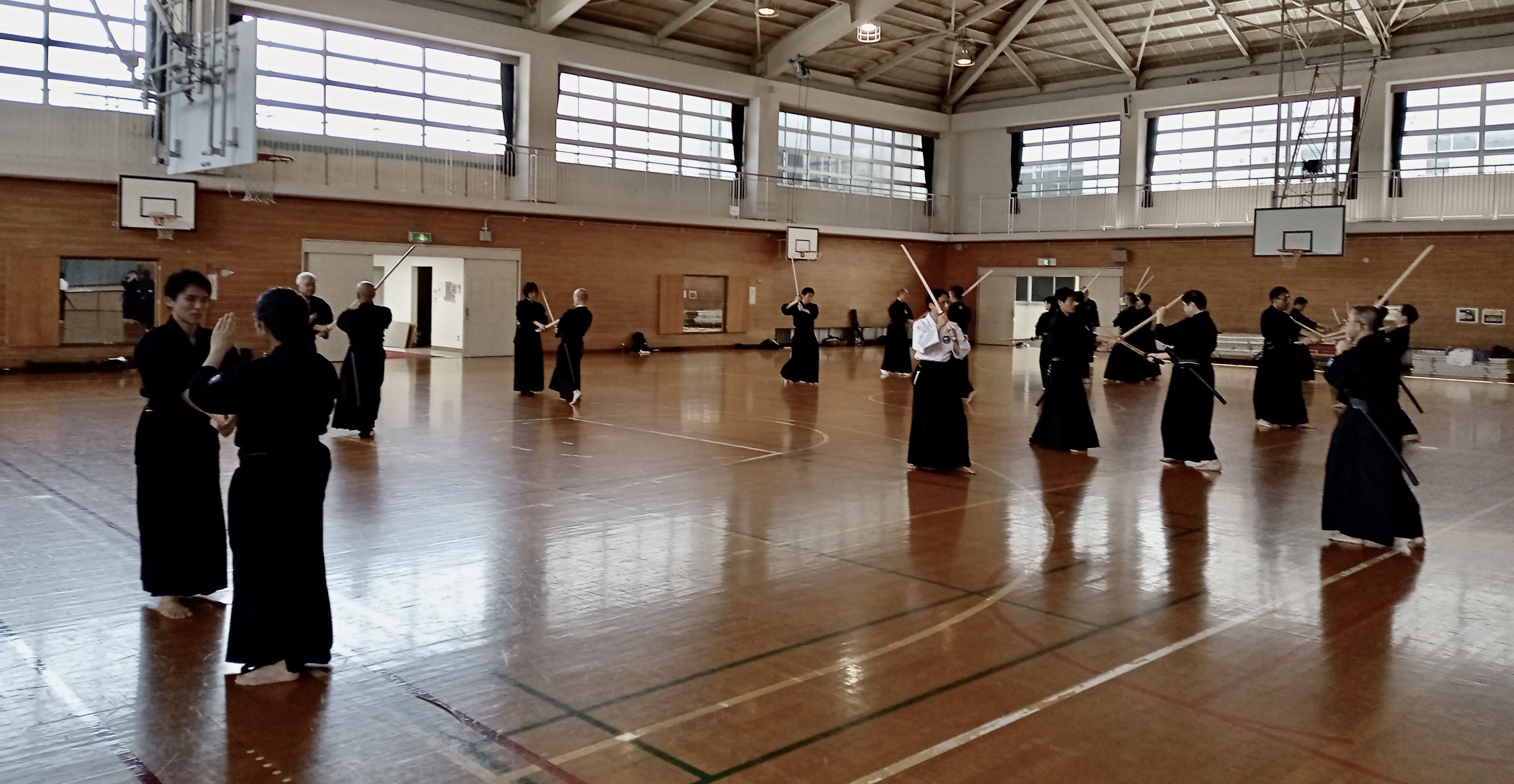 丹新会組太刀講習会